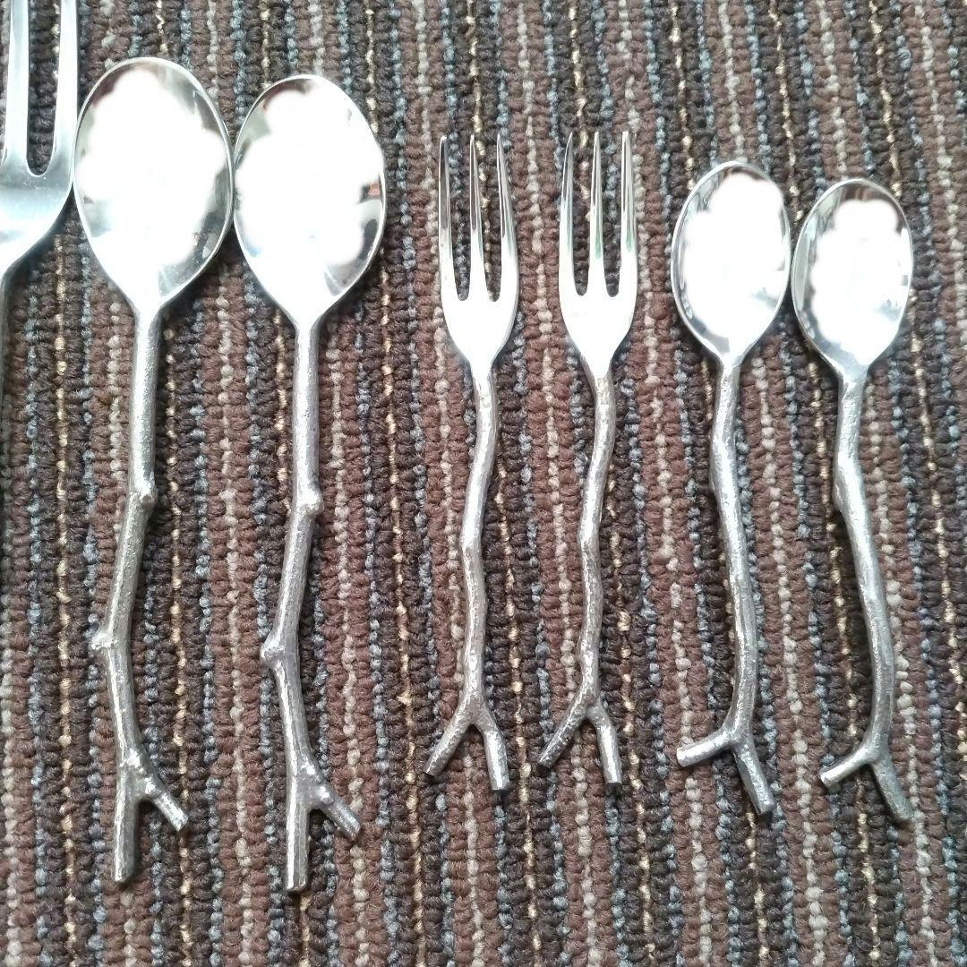 Michael Aram　マイケルアラ厶　Twig　カトラリーセット　全14本