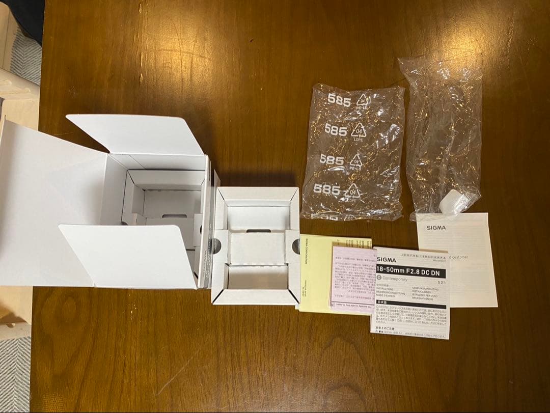 レンズ(ズーム) SIGMA CONTEMPORARY 18-50mm F2.8 DC DN