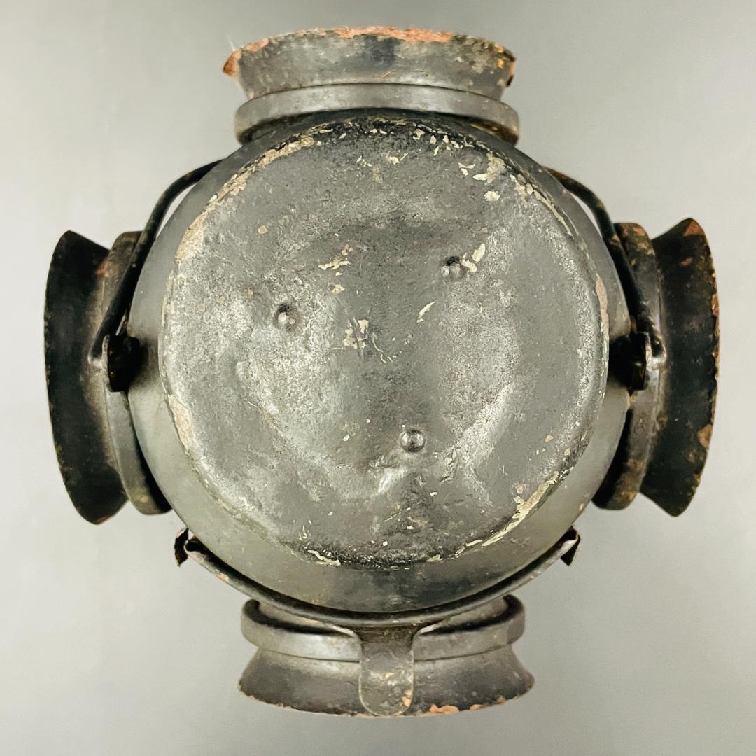 希少 コレクター放出品 転テツ標識灯 1974年 鉄道標識 国鉄 昭和レトロ