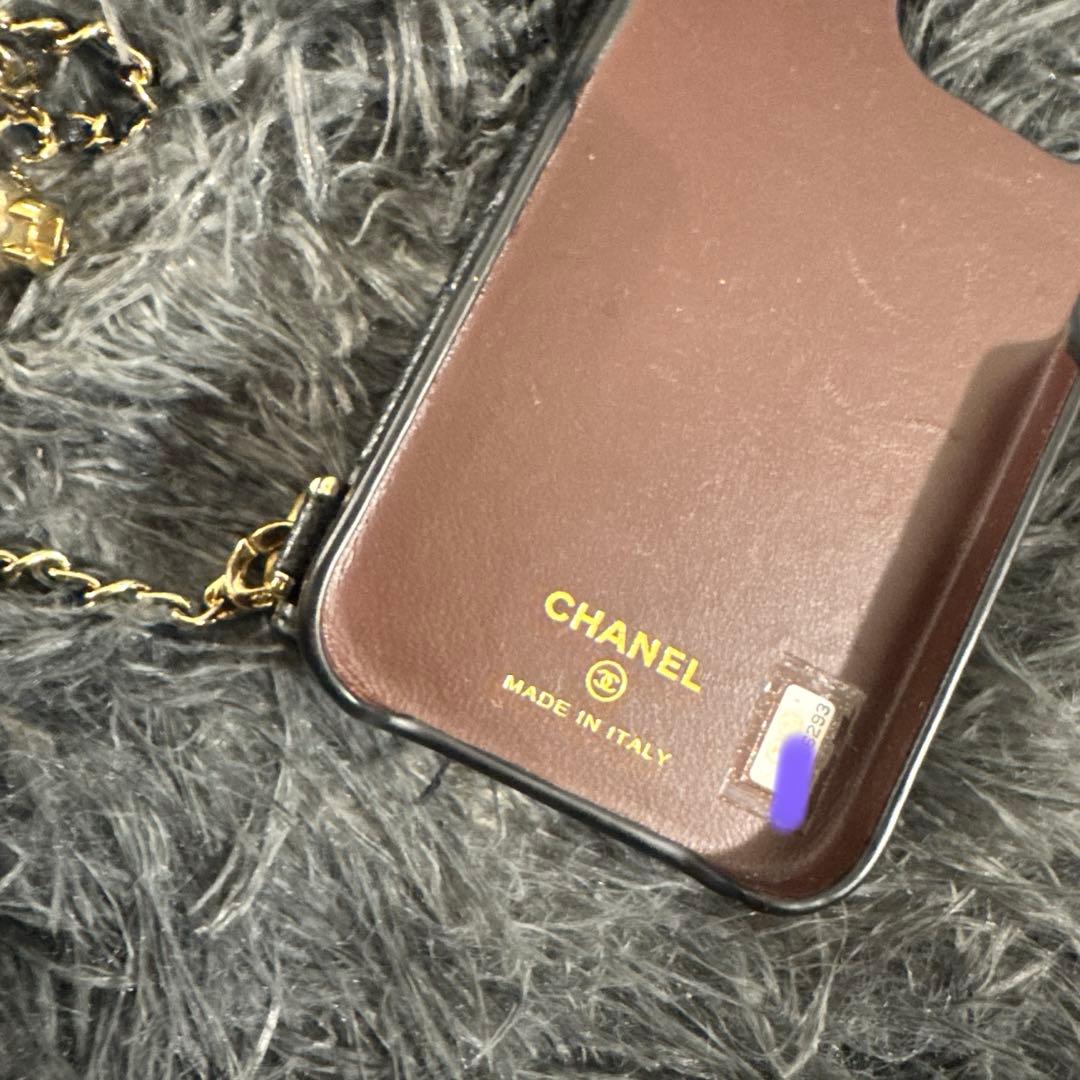 CHANEL 正規品　iPhone13プロケース　美品