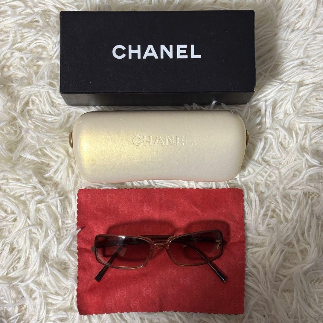 【超激レア美品】シャネル　サングラス　5043　スクエア　ココマーク　ブラウン系