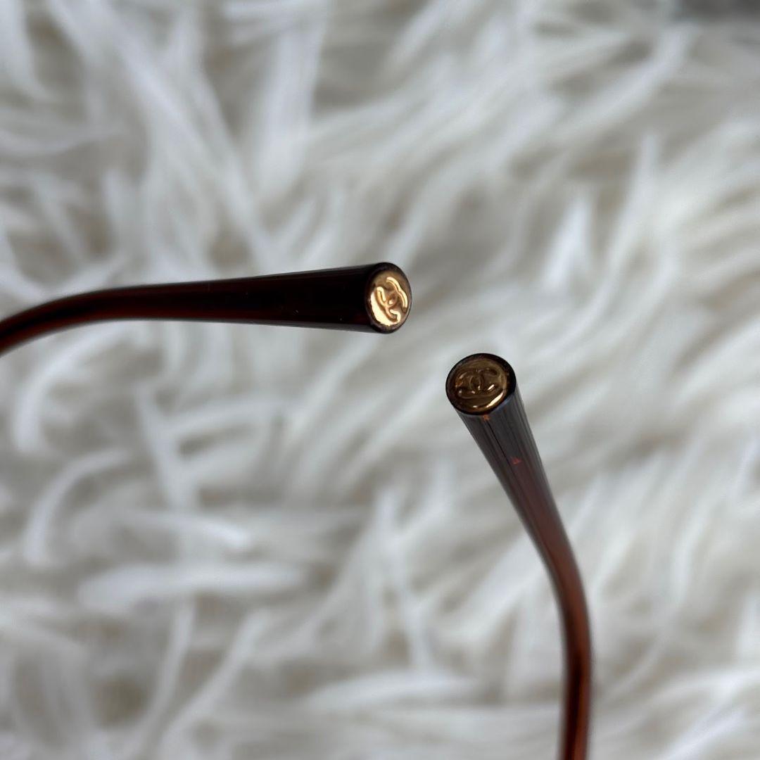 【超激レア美品】シャネル　サングラス　5043　スクエア　ココマーク　ブラウン系