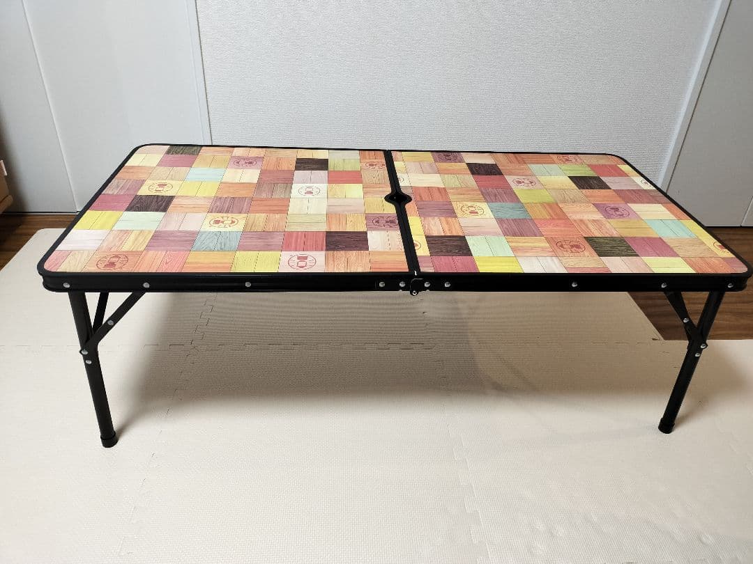 Coleman　コールマン フォールディングテーブル 120 モザイク