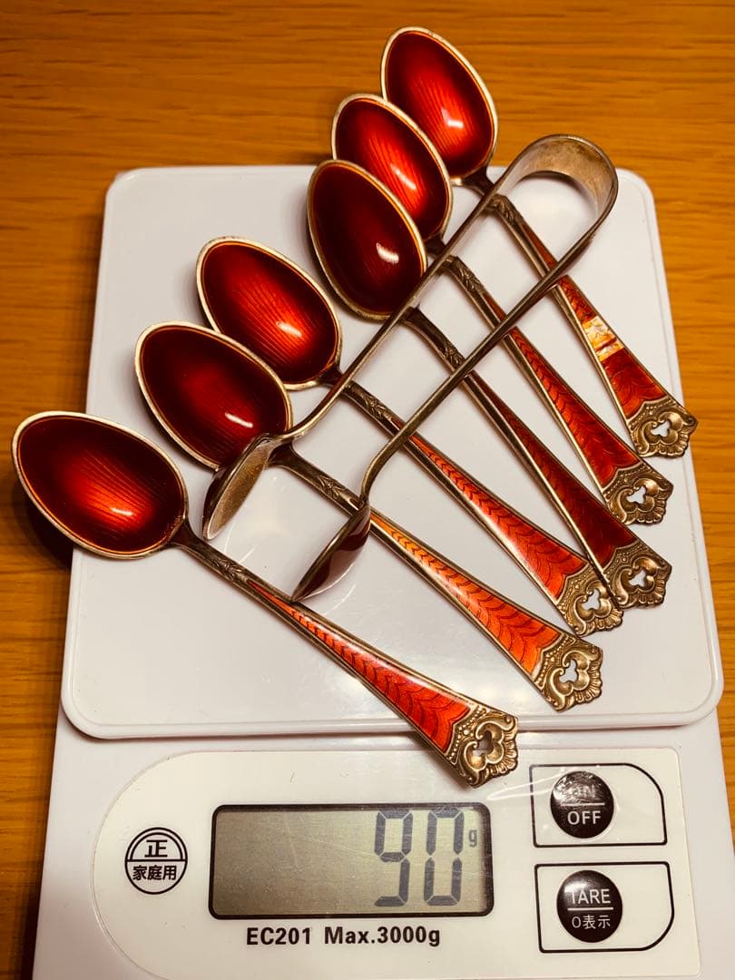 Norway sterling silver 925 スプーン シュガートング