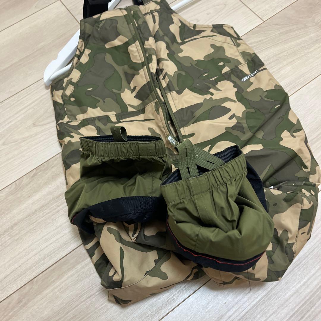 THE NORTH FACE カモフラージュ スノーボードウェア　ノースフェイス