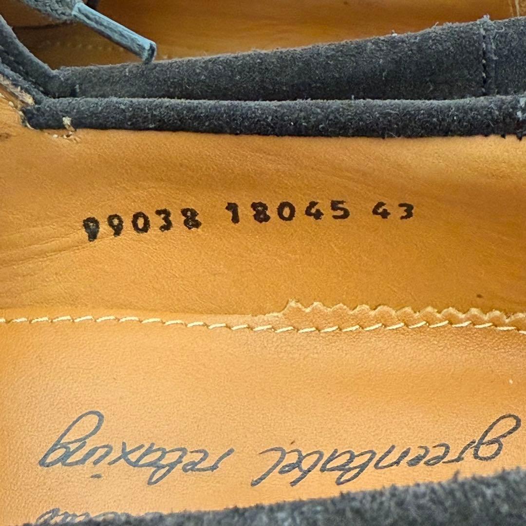 1度使用の極美品【Jalan Sriwijaya】4アイレット　スエードモカシン