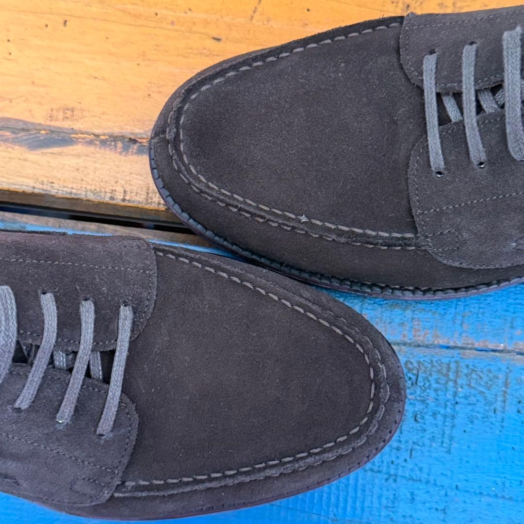 1度使用の極美品【Jalan Sriwijaya】4アイレット　スエードモカシン