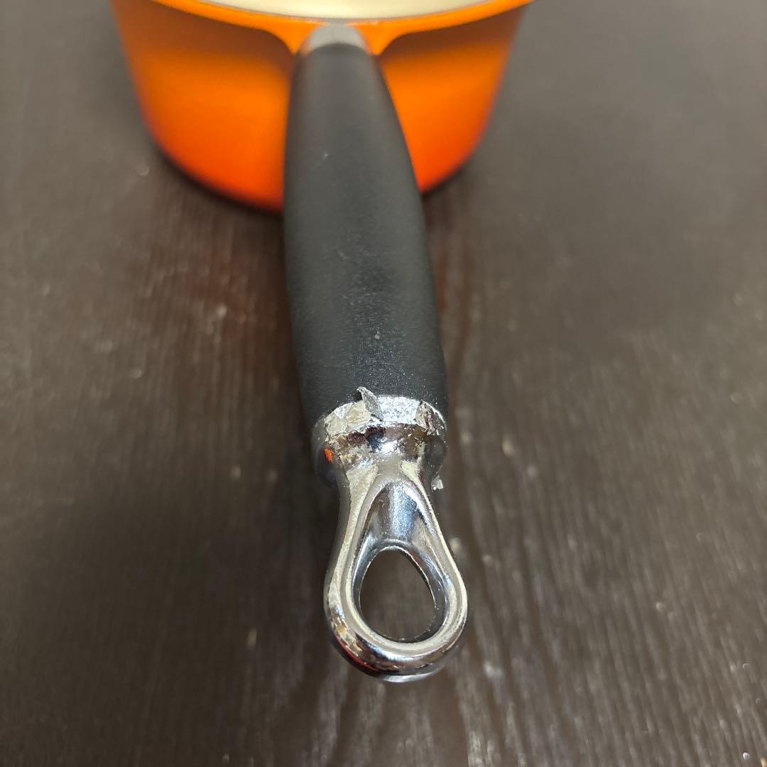 LE CREUSET　ソースパン オレンジ　片手鍋　16cm