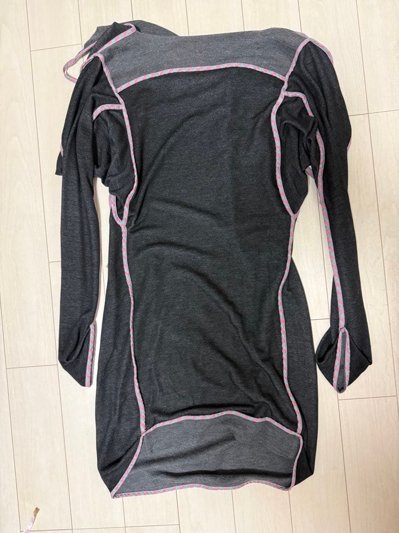 ★ヴィヴィアンウエストウッド レッドレーベル★膝丈ワンピ