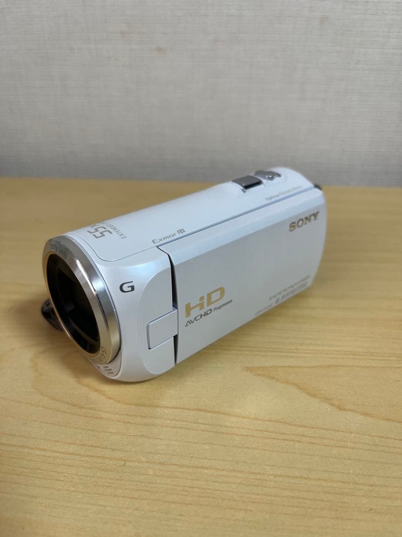 SONY ハンディカム HDR-CX390 ホワイト　予備バッテリー付き