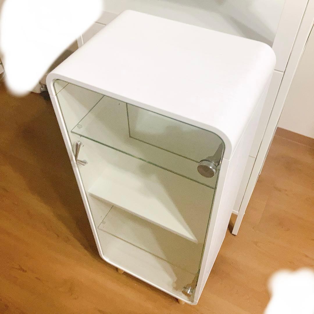 パレットライフ フィギュアケース ホワイト 4段 コレクションケース