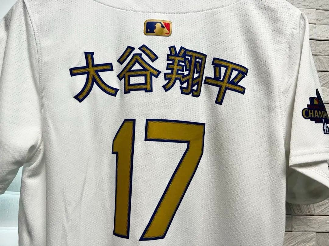 ドジャース ゴールドユニフォーム 大谷選手 ウィメンズ サイズM