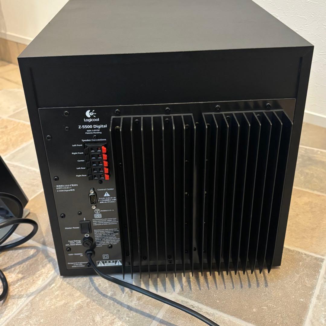 名機Logitech Z-5500 Digital 5.1chサラウンドウーファ