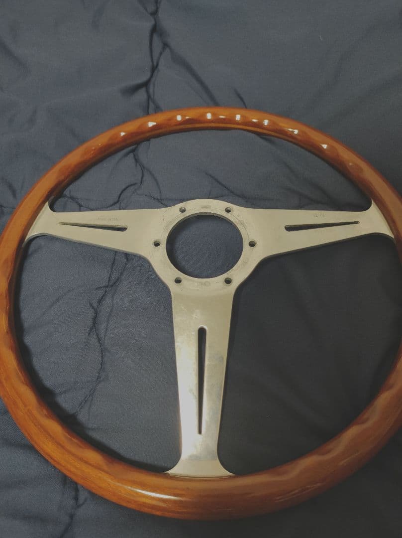 NARDI（ナルディ）風　ウッドステアリング　36cm