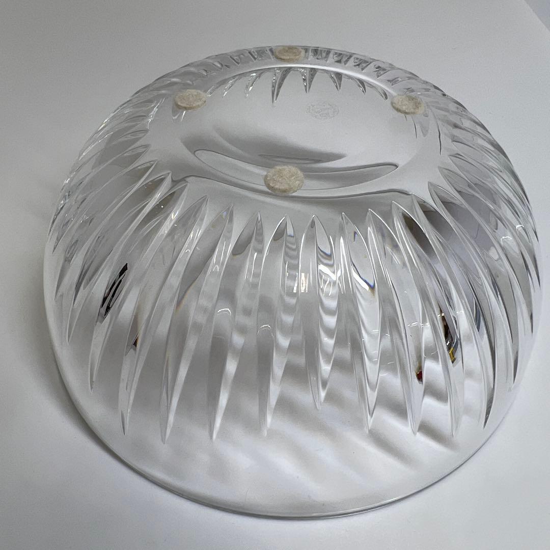 ☆洋3 バカラ　マッセナ　クリスタル　ボウル　w17.6cm 東K7-1211①