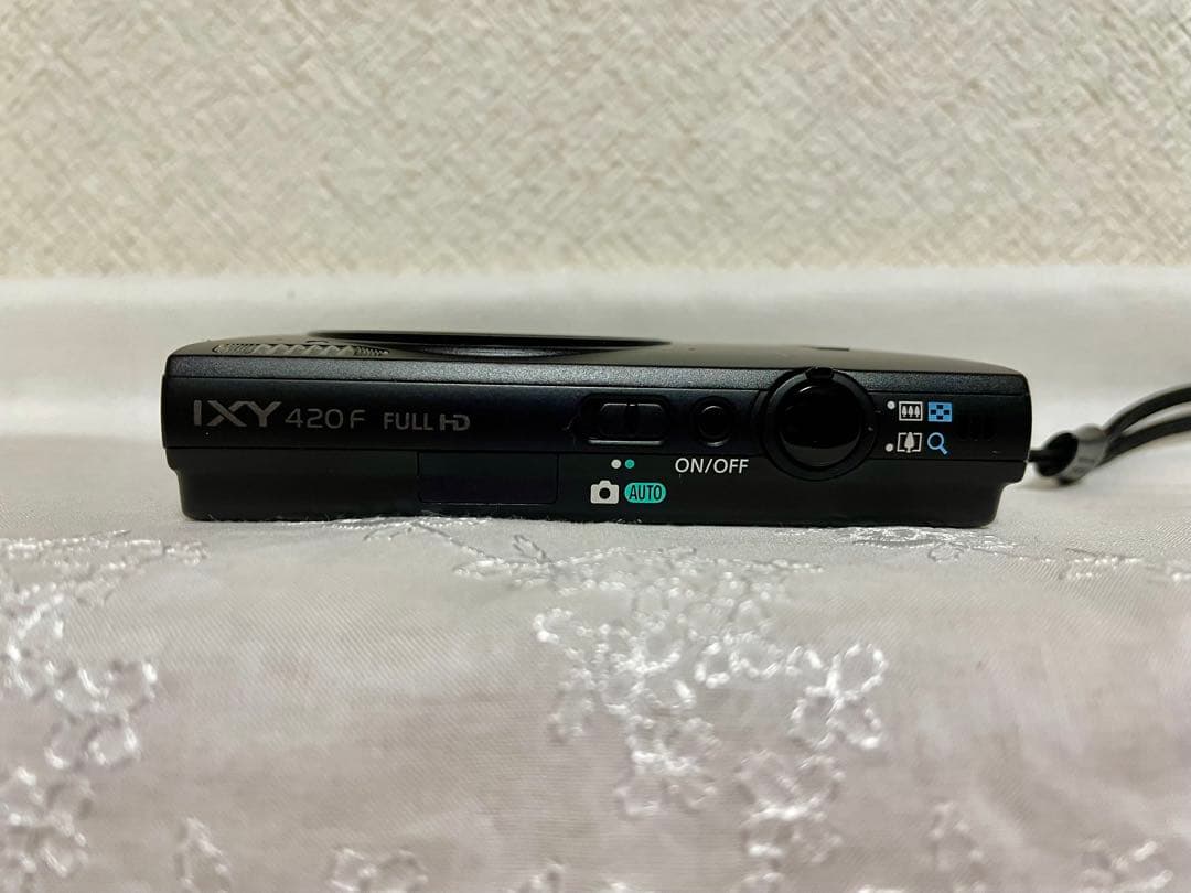 【極美品】Canon IXY 420F コンパクトデジタルカメラ　ブラック