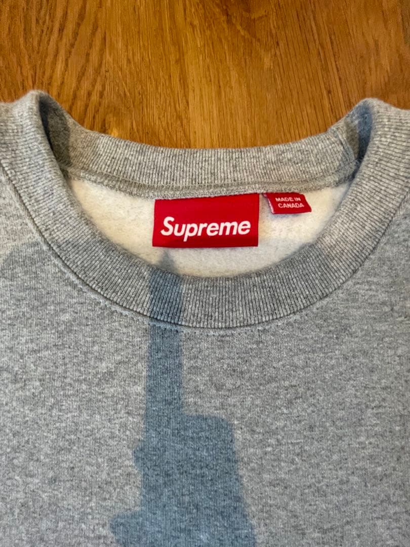 Supreme グレー トレーナー　24FW