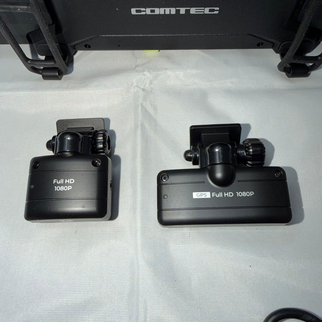 コムテック ミラー型ドライブレコーダー ZDR048中古品