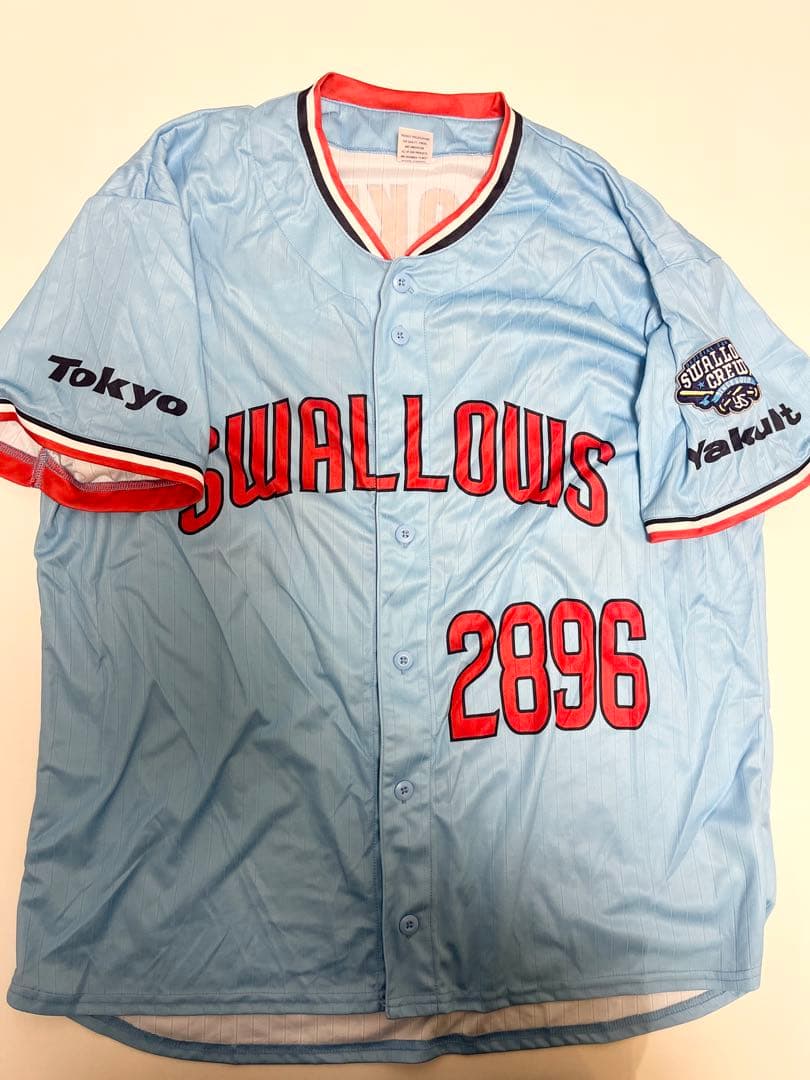 【激レア‼️】東京スワローズ つば九郎　2896 ユニフォーム　野球　マスコット