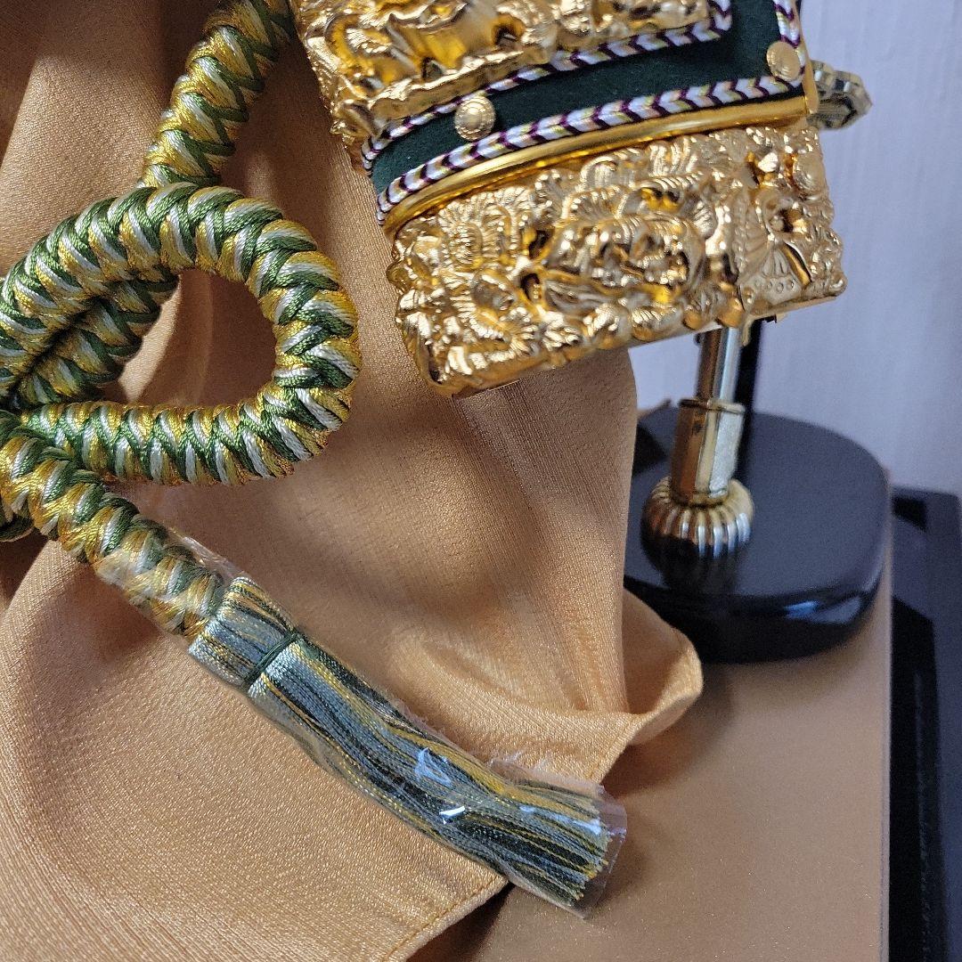 【徳川作 剛】 五月 かぶと (ガラスケース付き)