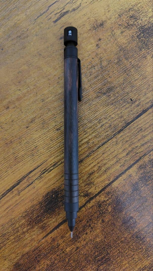 マーベラスウッド　シャープペンシル　0.5mm　ムーンエボニー