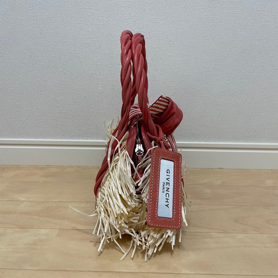 ■ 限定レア商品 GIVENCHY（ジバンシィ）良品 / かごバッグ / レッド