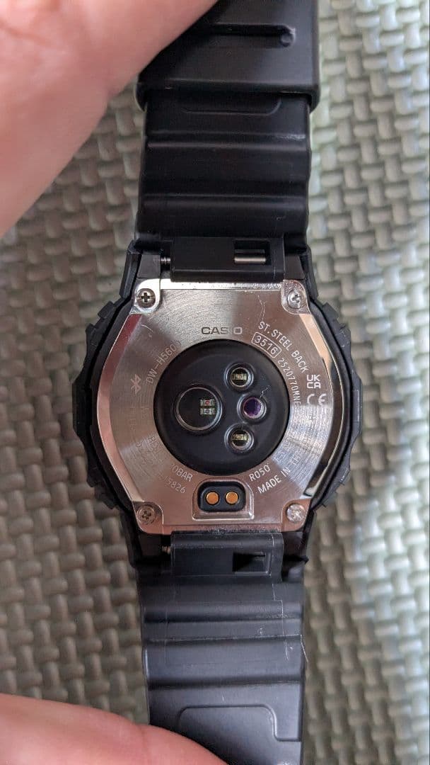 【美品】G-SHOCK DW-H5600-J1　ブラック