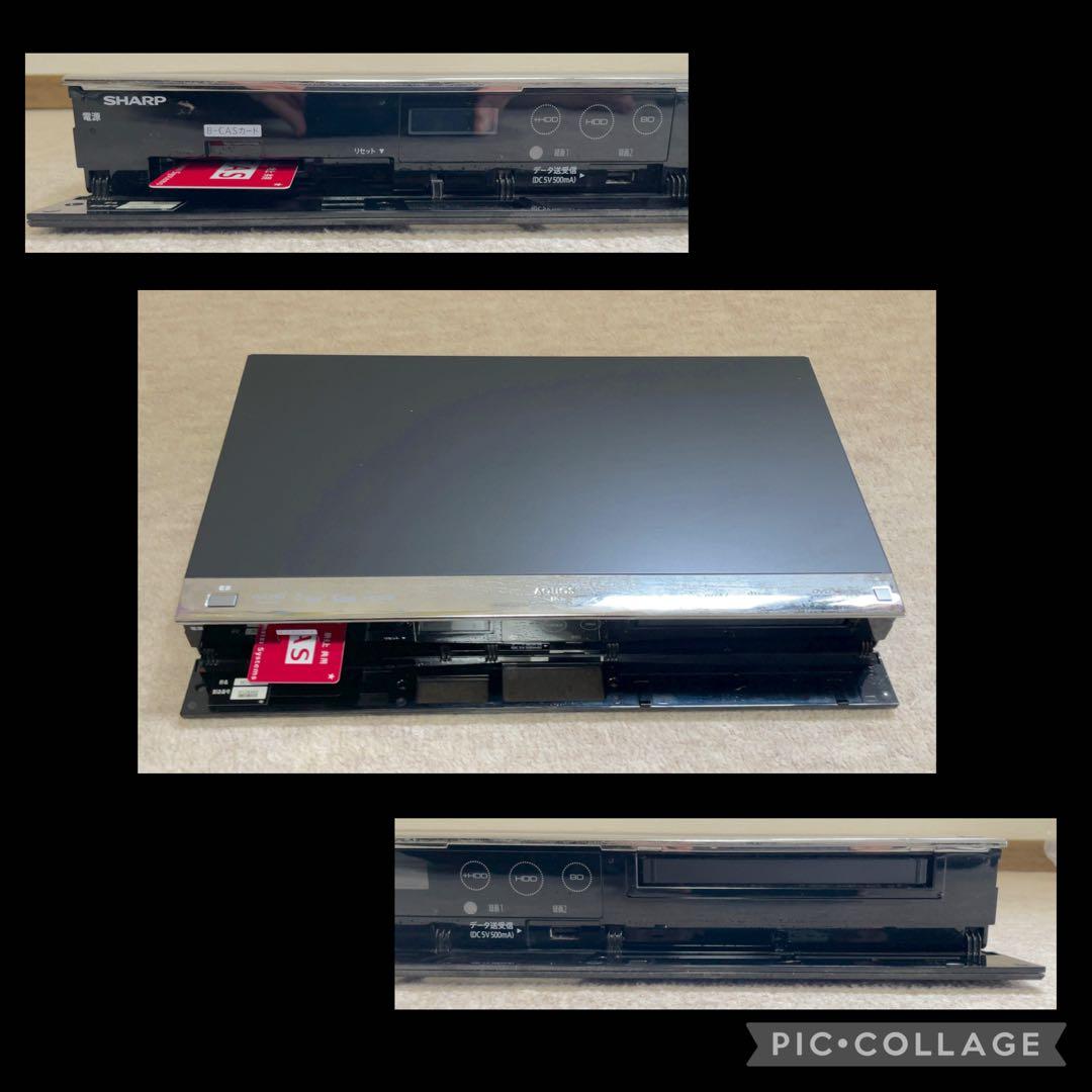 SHARP AQUOS BD-W550 500GB ブルーレイレコーダー