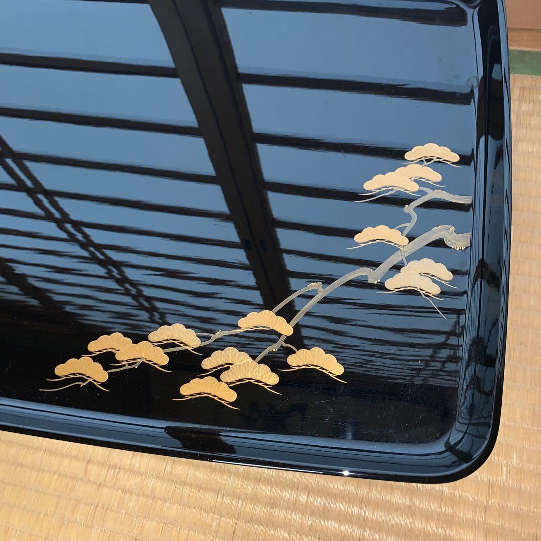 輪島塗　松竹梅蒔絵　屠蘇器