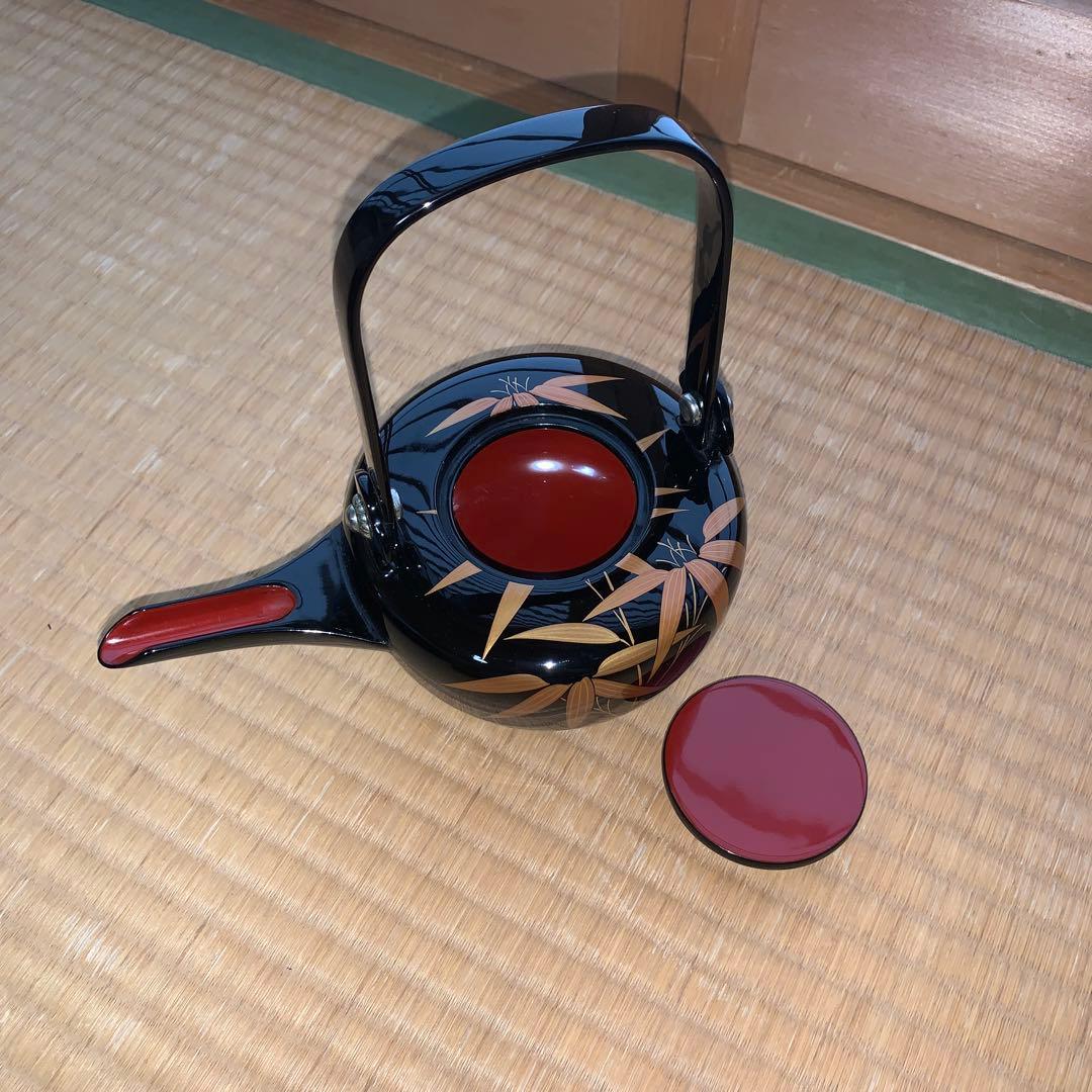 輪島塗　松竹梅蒔絵　屠蘇器