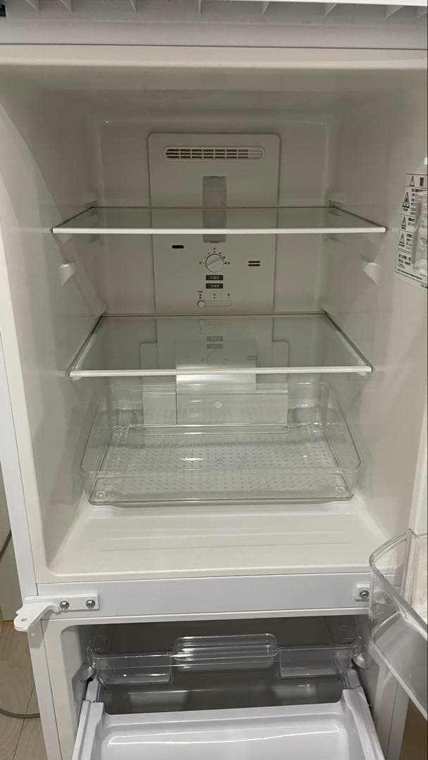 ※サーモン※【2021年製】SHARP ホワイト 2ドア冷蔵庫