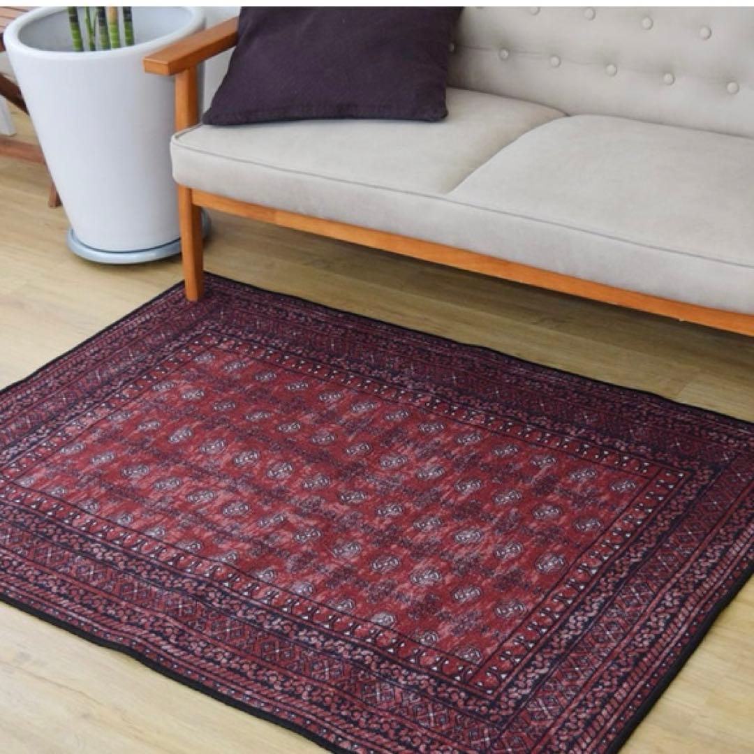 匿名配送 新品 未使用品 TOCO LIFE ヴィンテージ風ラグ