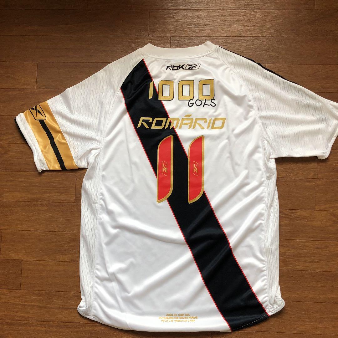 ロマーリオ1000ゴール記念ユニフォーム　バスコダガマ　ブラジル　サッカー　M
