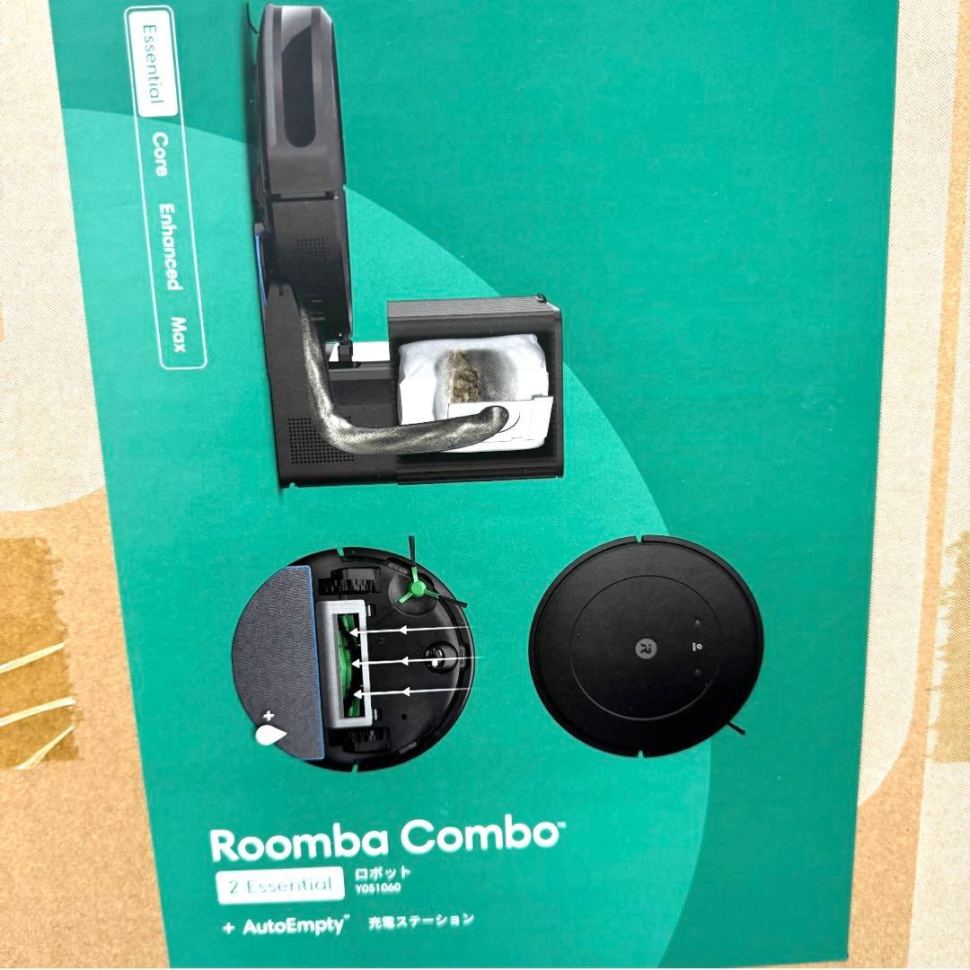 アイロボット　ルンバ コンボ 2 Essential ロボット ブラック