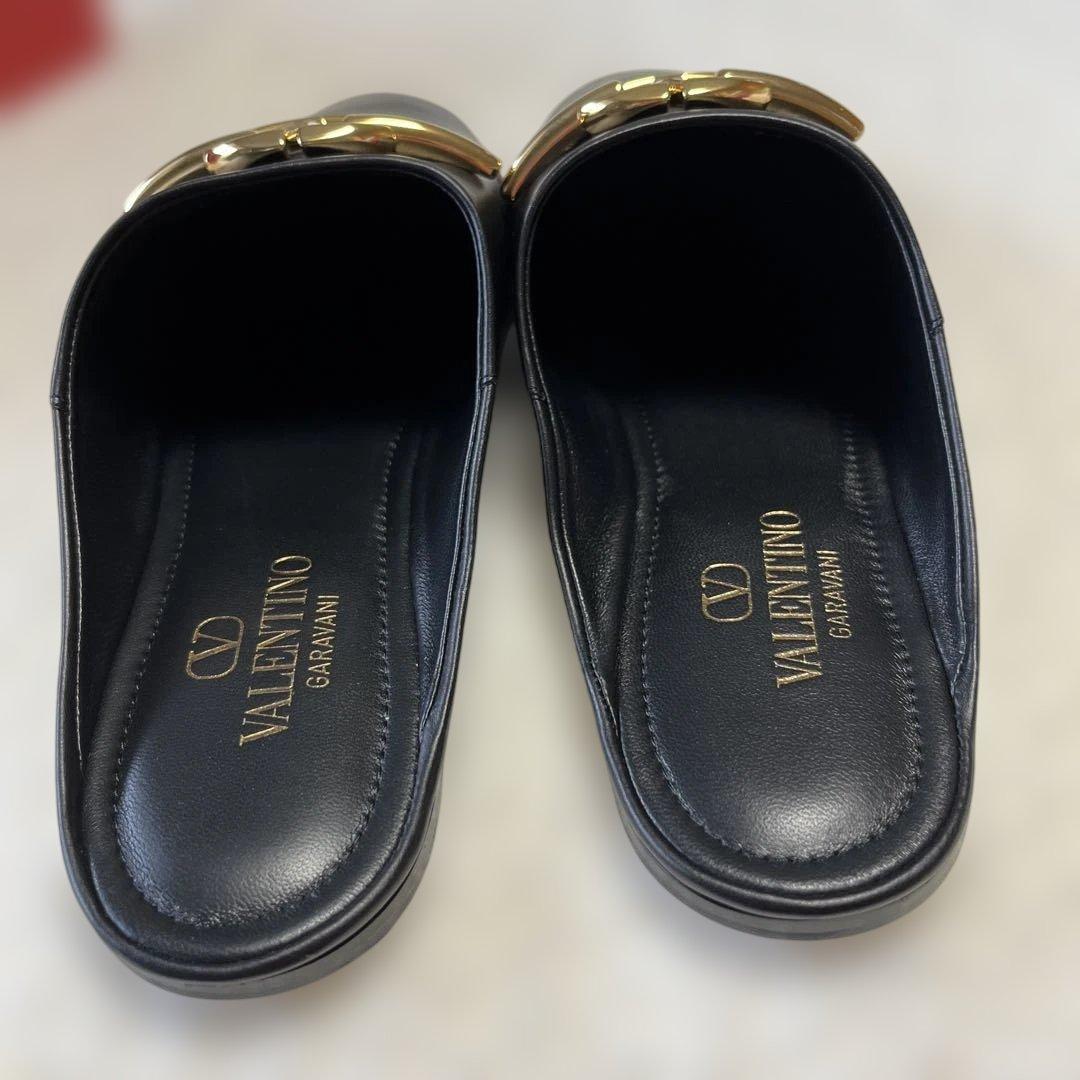 totominiさま専用VALENTINOヴァレンティノVロゴ スリッポン