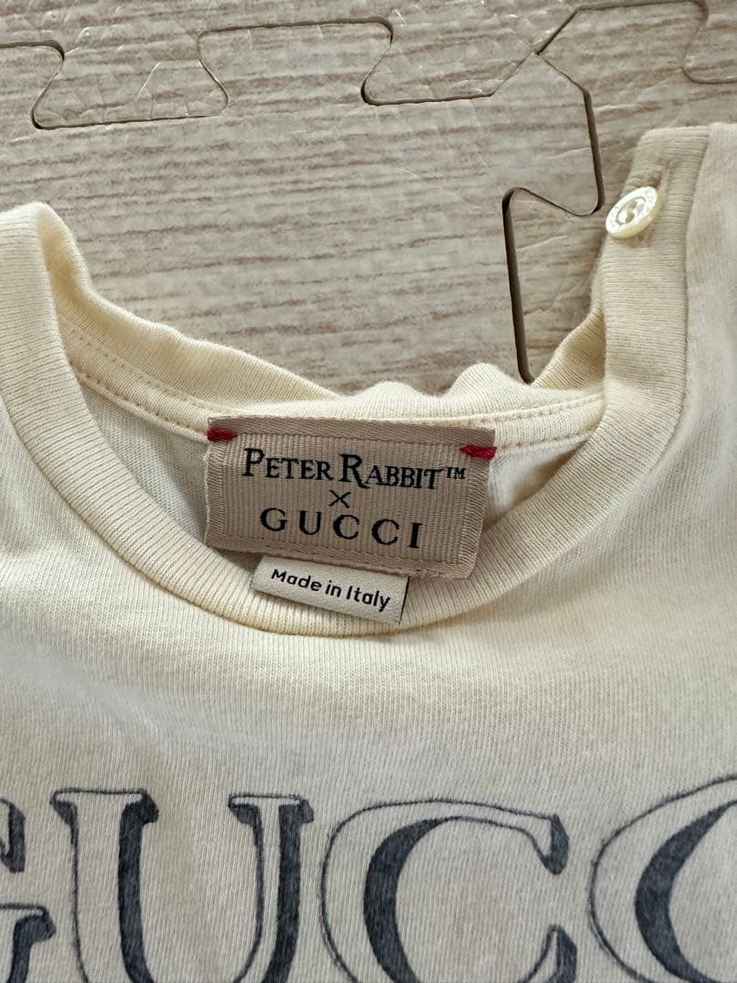 GUCCI Peter Rabbit コラボ Tシャツ 90cm