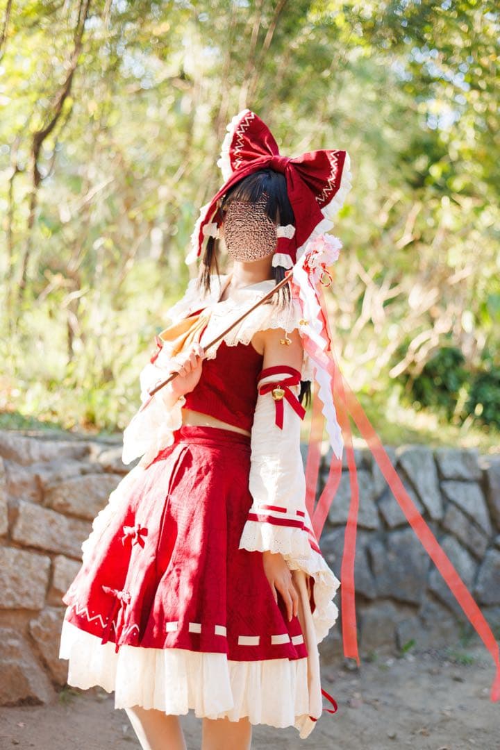 東方Project 博麗霊夢 森森仙 コスプレ 衣装