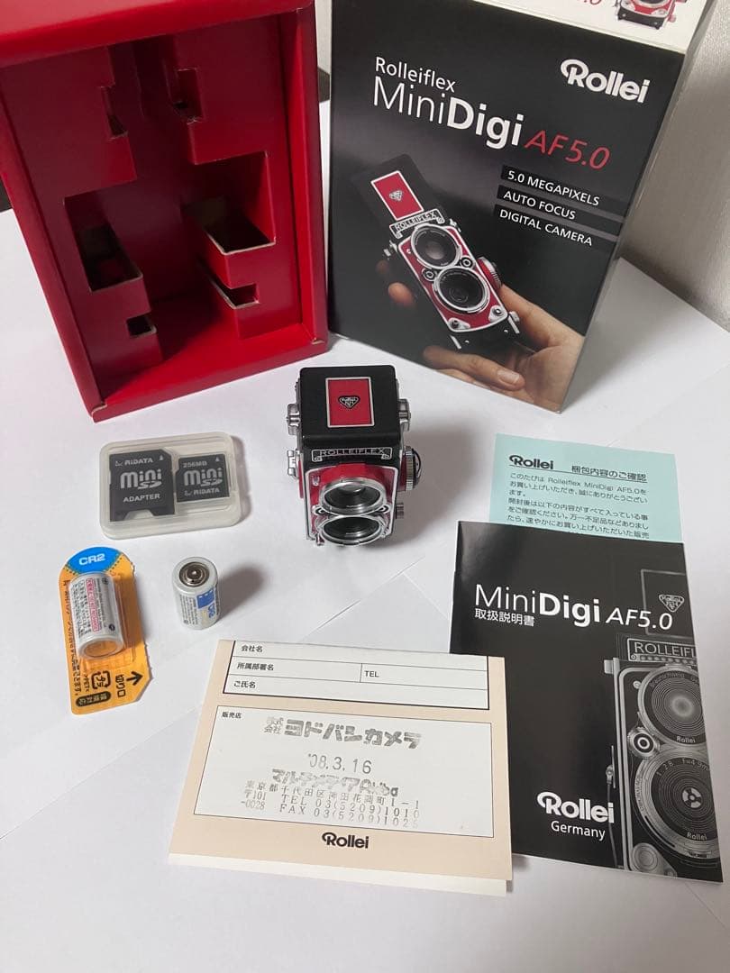 Rolleiflex MiniDigi AF5.0 RED デジタルカメラ