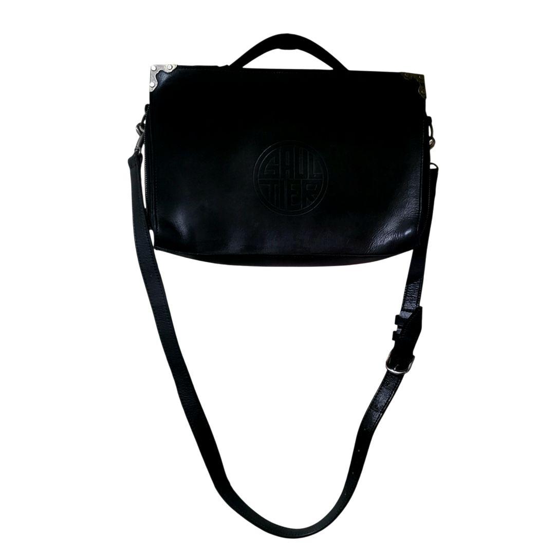 90s JPG GAULTIER シノワズリーロゴ バッグ