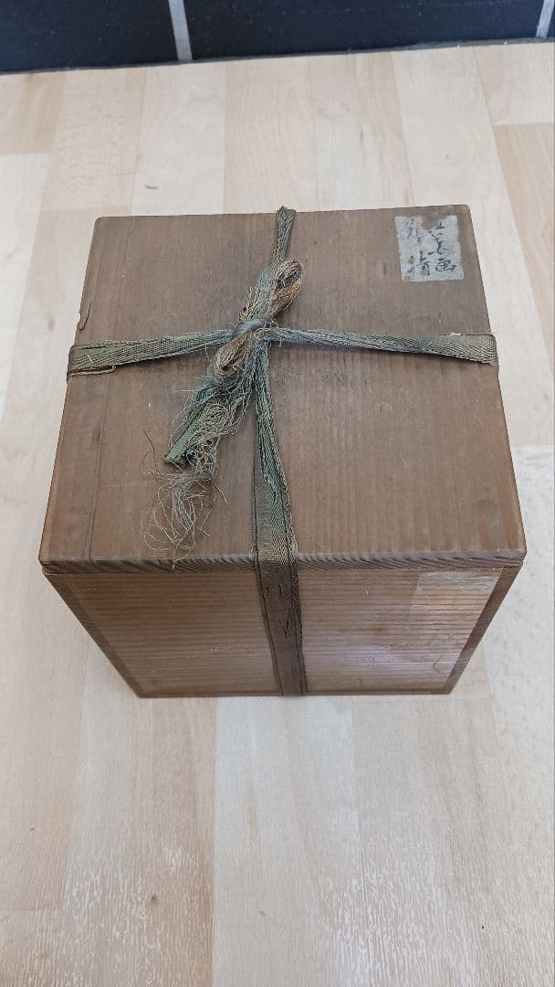 珍品？時代物美濃焼？瀬戸焼？何焼？掻き銘あり水指紅葉図もみじ茶道具江戸期