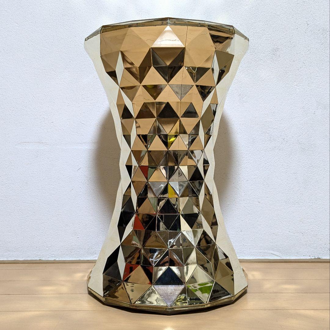 Kartell STONE カルテル ストーン スツール ゴールド 1
