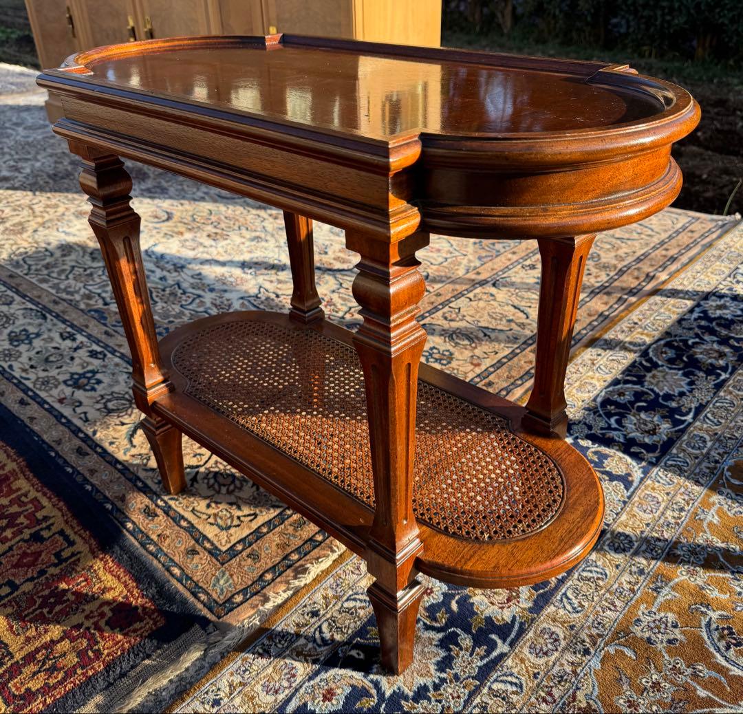 DREXEL キャメオクラシックス 楕円サイドテーブル ドレクセル