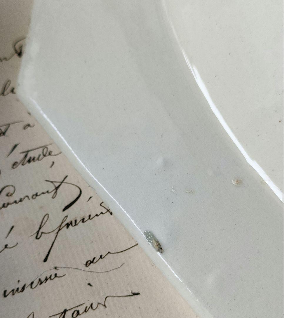 希少　美品　クレイユモントロー　オクトゴナル　フランスアンティーク