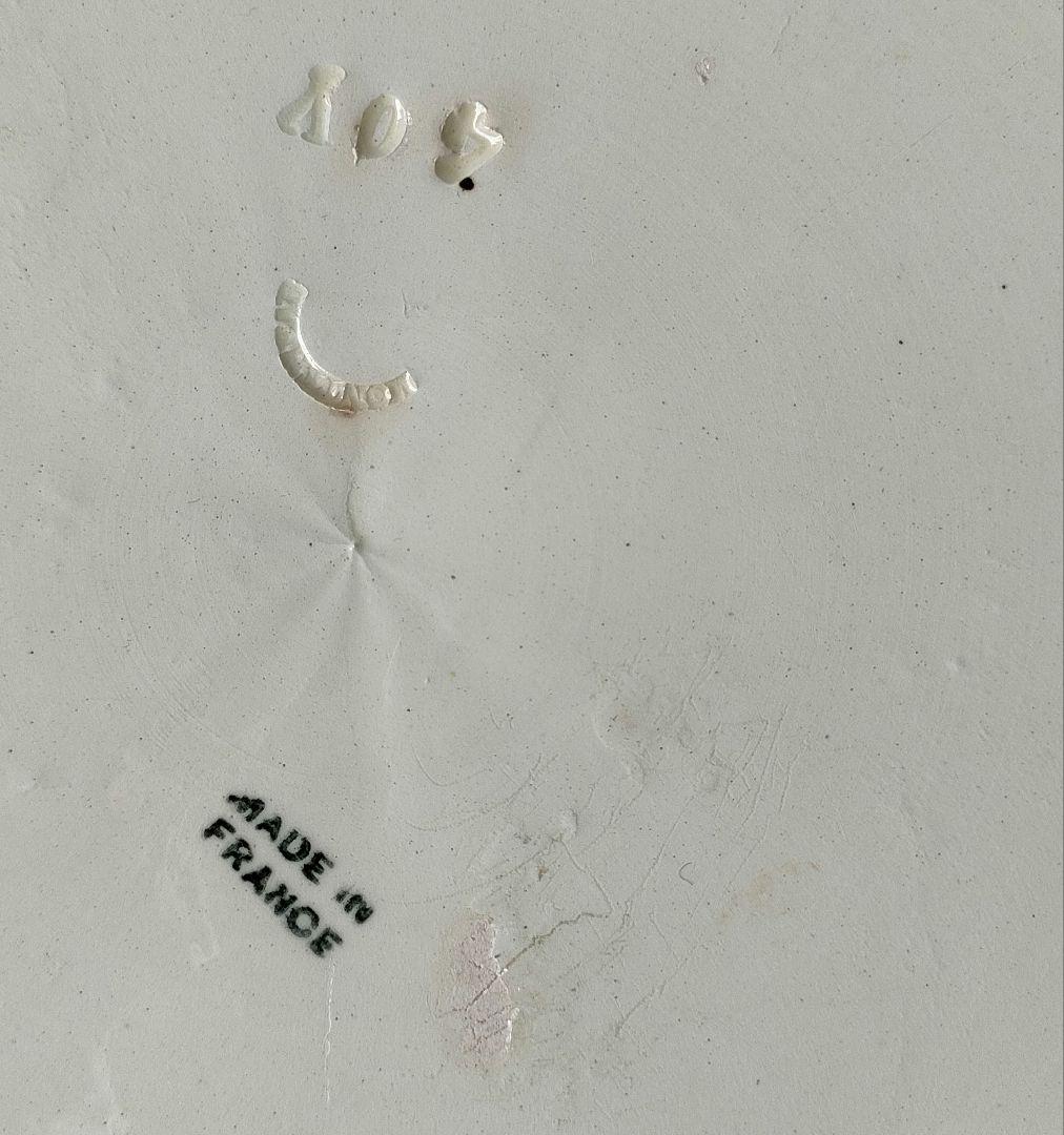 希少　美品　クレイユモントロー　オクトゴナル　フランスアンティーク