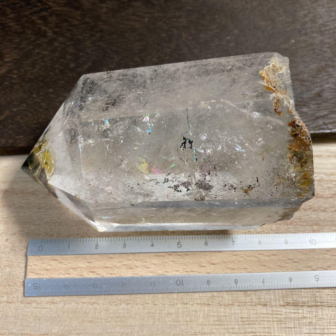 レアな庭園水晶六角柱　ヒマラヤガーデンデンドリティック水晶