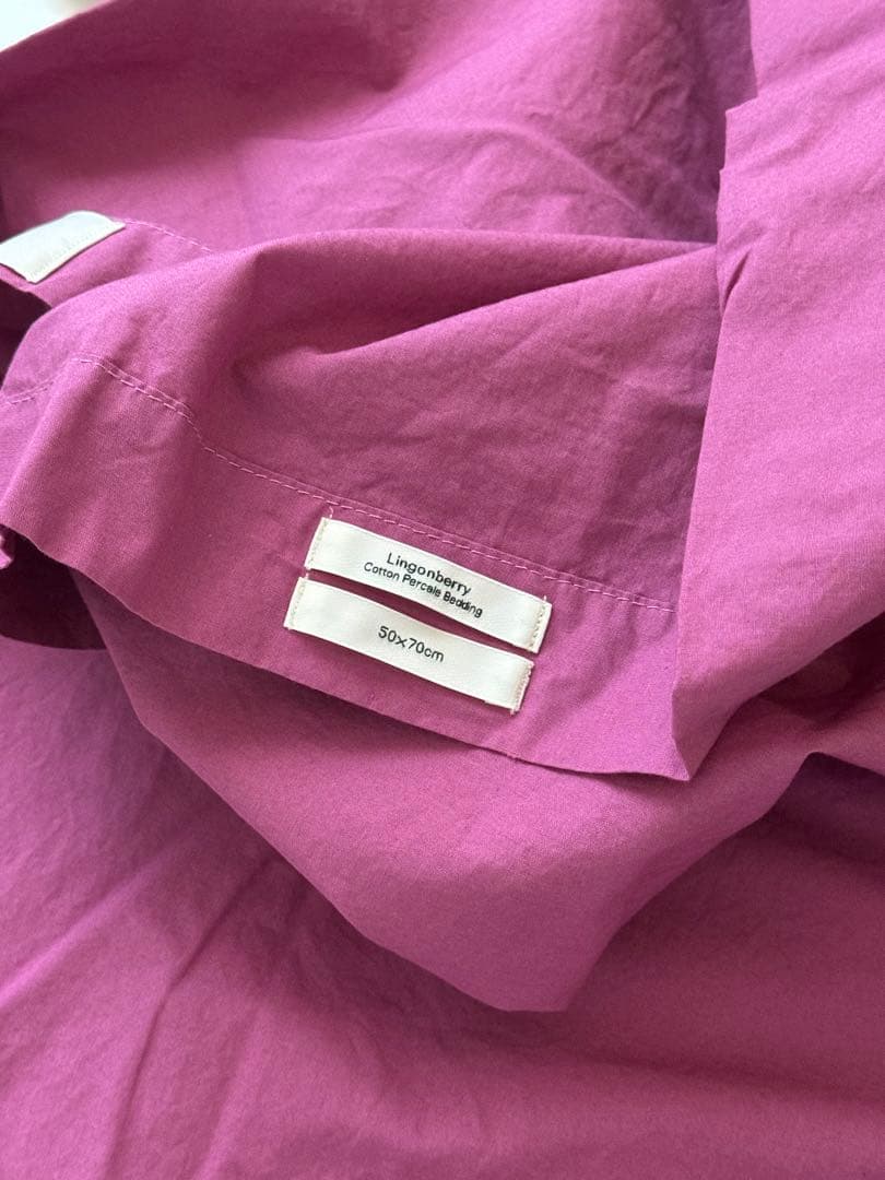 【新品】 Tekla 枕カバー ピンク