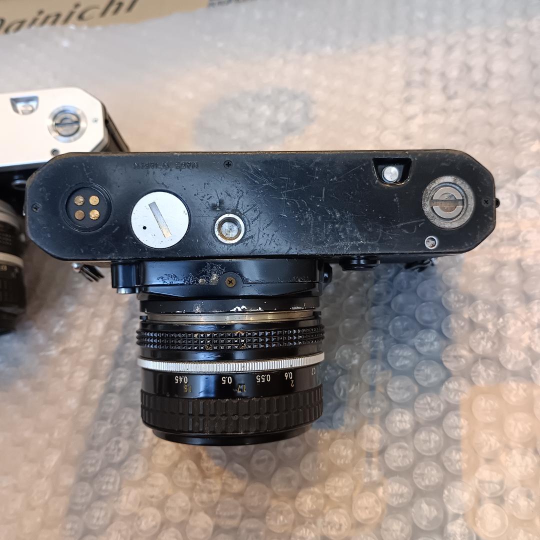 Nikon FE FM フィルム一眼レフカメラ 50mmレンズ ジャンク出品