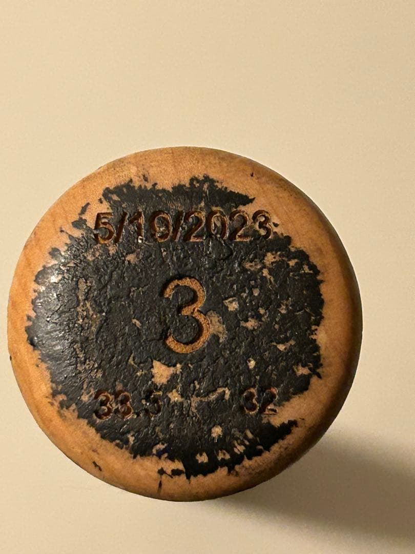 福岡ソフトバンクホークス　近藤健介選手　#3 実使用　NPBバット