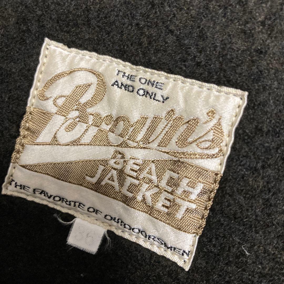 BROWNA'S BEACH JACKET ウールベスト