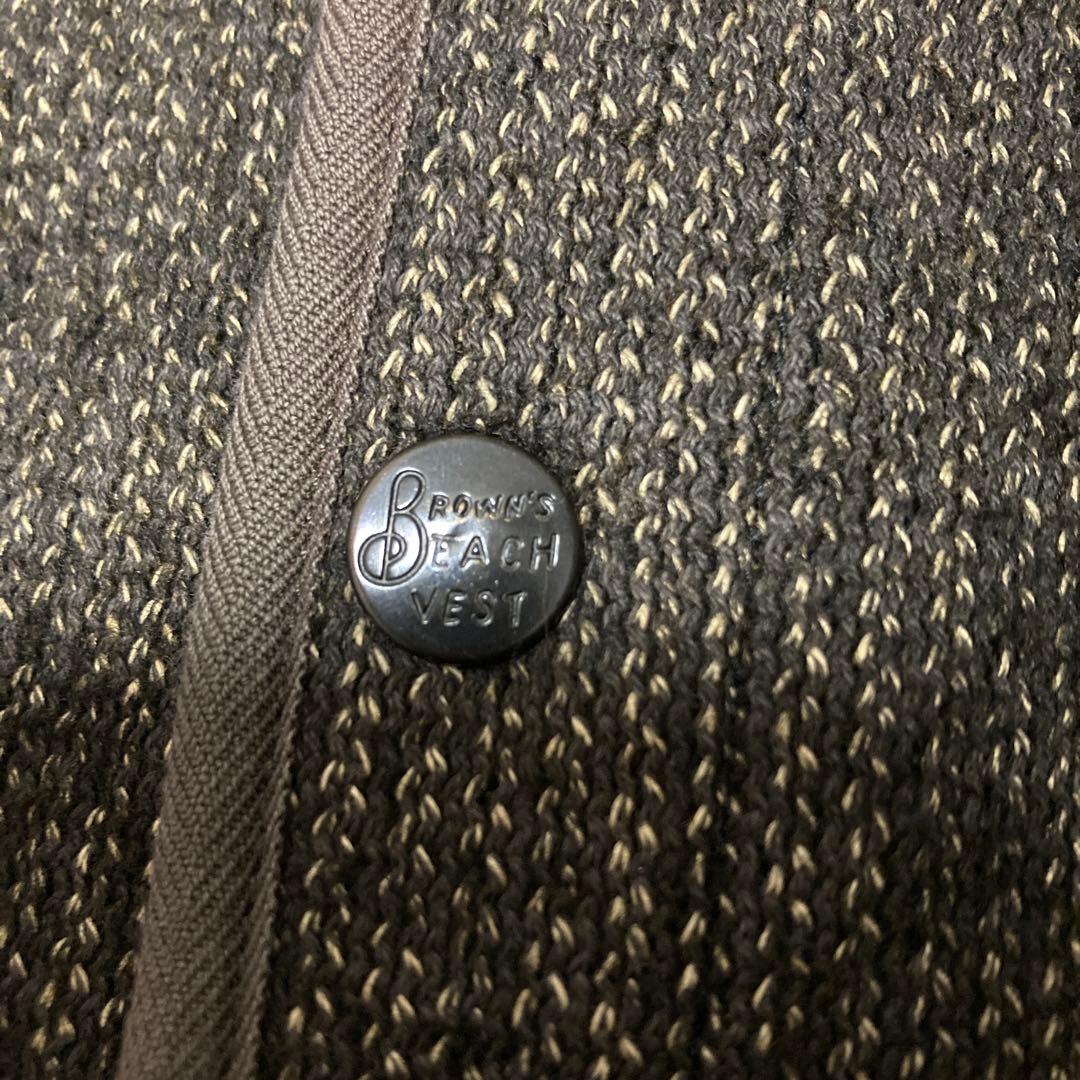 BROWNA'S BEACH JACKET ウールベスト